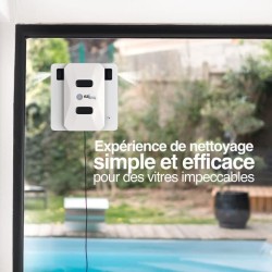Robot Lave-vitres - EZICLEAN Windobot S5 Pro - 72 W - Blanc