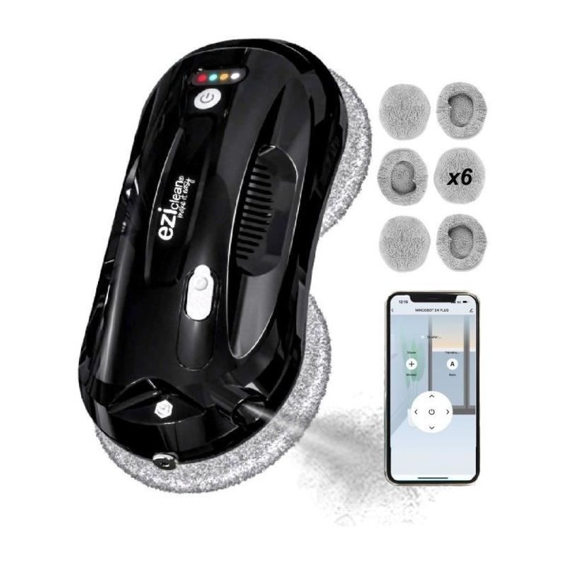 Robot Lave-vitres EZIclean Windobot S4 Plus - EZICLEAN - Mouvement rot