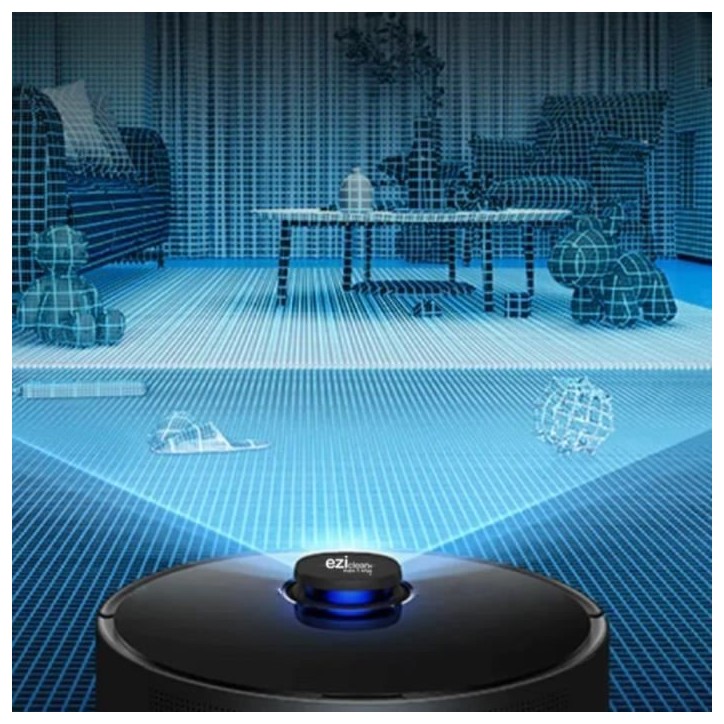 Robot Aspirateur Laveur Connecté avec base aspirante EZICLEAN I-Bot Z7 Smart - 240 min - 3Kpa - 300m² - 3L Robot Aspirateur Laveur Connecté avec base aspirante EZICLEAN I-Bot Z7 Smart - 240 min - 3Kpa - 300m² - 3L