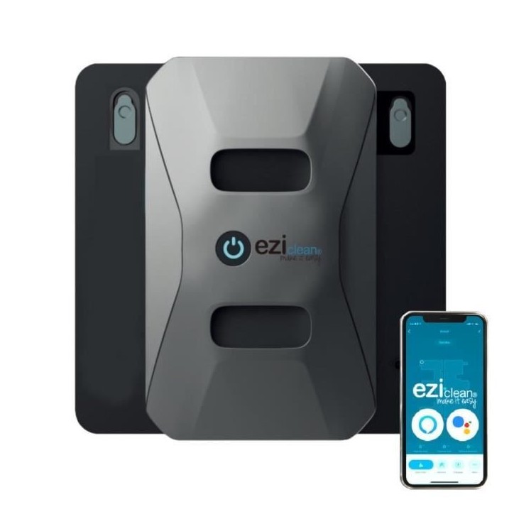Robot Lave-vitres EZICLEAN Windobot S6 ULTRA - Rapide, Puissant et Silencieux - 2 diffuseurs automatiques pour un nettoyage effi Robot Lave-vitres EZICLEAN Windobot S6 ULTRA - Rapide, Puissant et Silencieux - 2 diffuseurs automatiques pour un nettoyage effi