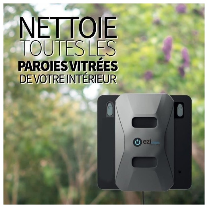 Robot Lave-vitres EZICLEAN Windobot S6 ULTRA - Rapide, Puissant et Silencieux - 2 diffuseurs automatiques pour un nettoyage effi Robot Lave-vitres EZICLEAN Windobot S6 ULTRA - Rapide, Puissant et Silencieux - 2 diffuseurs automatiques pour un nettoyage effi