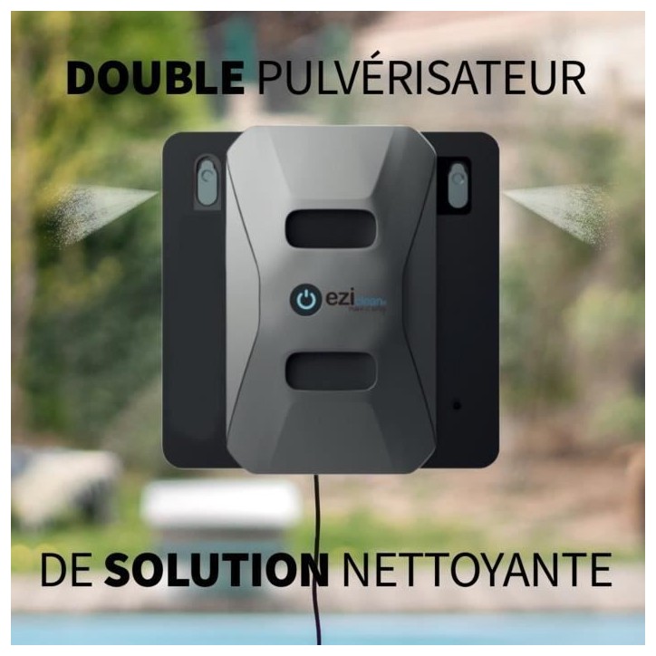 Robot Lave-vitres EZICLEAN Windobot S6 ULTRA - Rapide, Puissant et Silencieux - 2 diffuseurs automatiques pour un nettoyage effi Robot Lave-vitres EZICLEAN Windobot S6 ULTRA - Rapide, Puissant et Silencieux - 2 diffuseurs automatiques pour un nettoyage effi