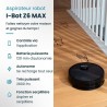 EZIclean I-BOT Z6 MAX - Robot aspirateur laveur connecté 150 min - 2