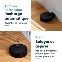 EZIclean I-BOT Z6 MAX - Robot aspirateur laveur connecté 150 min - 2