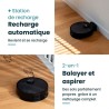 EZIclean I-BOT Z6 MAX - Robot aspirateur laveur connecté 150 min - 2