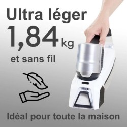 Shampouineuse sans fil - EZICLEAN SPOT REMOVER W100 - 15000 Pa - 60 W