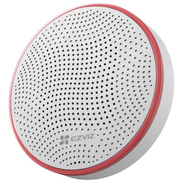 Sirene connectée - EZVIZ - T9C - Alarme réglable - Alertes instantanées - Anti-sabotage - IP54 - Batterie longue durée