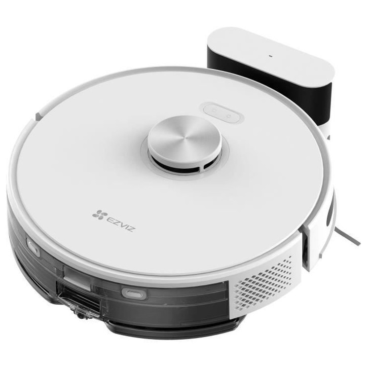 EZVIZ RE5 - Aspirateur Robot Laveur - Puissance 4000 Pa - Navigation LIDAR - Évitement d'obstacles - Détection des tapis