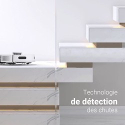 EZVIZ RE5 - Aspirateur Robot Laveur - Puissance 4000 Pa - Navigation L