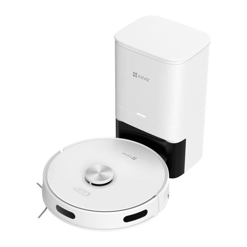 EZVIZ RE5 Plus - Robot Aspirateur Laveur avec Station Vidange Automati EZVIZ RE5 Plus - Robot Aspirateur Laveur avec Station Vidange Automati