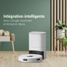 EZVIZ RE5 Plus - Robot Aspirateur Laveur avec Station Vidange Automati
