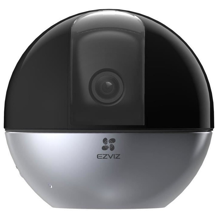 Caméra intérieure - EZVIZ - E6 - Vision 360° - 5MP - Détection humaine - Zoom - Vision nocturne - Détection aboiements/miau Caméra intérieure - EZVIZ - E6 - Vision 360° - 5MP - Détection humaine - Zoom - Vision nocturne - Détection aboiements/miau
