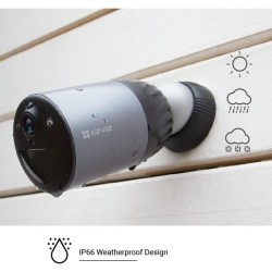 Kit caméra solaire - EZVIZ - BC1c 4K avec Panneau solaire - Détectio