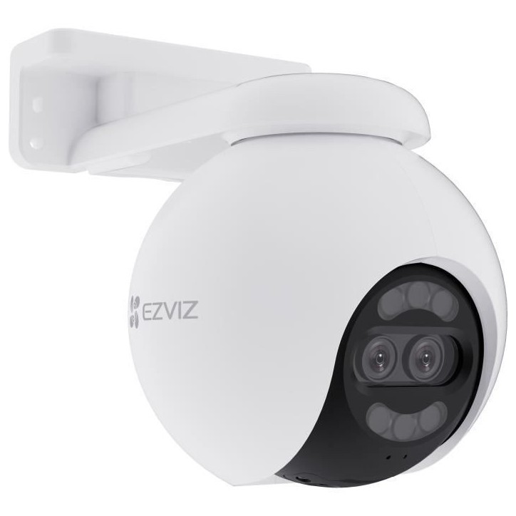 Caméra motorisée - EZVIZ - H80x Dual - 4K - Vision nocturne couleur - Audio bidirectionnel Caméra motorisée - EZVIZ - H80x Dual - 4K - Vision nocturne couleur - Audio bidirectionnel