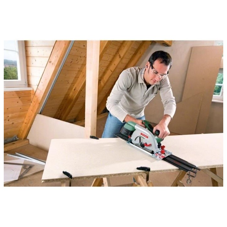 Scie circulaire filaire Bosch - PKS 66 A - Circulaire & Plongeante - Electrique - Bois - 30 mm