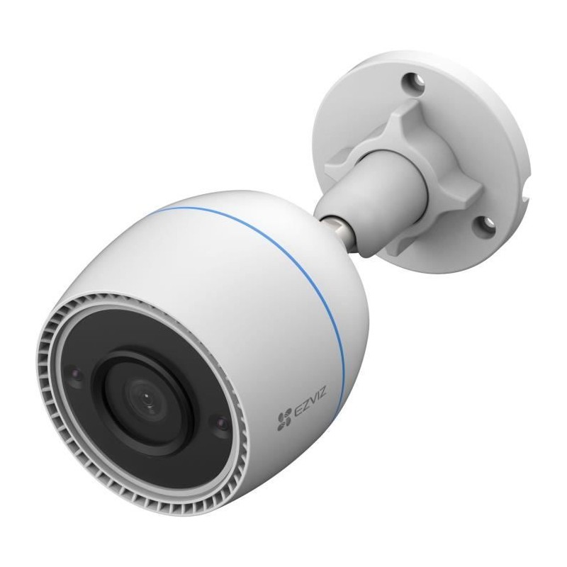Caméra fixe - EZVIZ - H3C 2K - Détection de mouvement - Vision noctu Caméra fixe - EZVIZ - H3C 2K - Détection de mouvement - Vision noctu