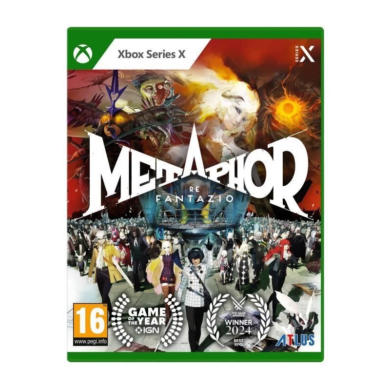 Metaphor : ReFantazio - Jeu Xbox Series X Metaphor : ReFantazio - Jeu Xbox Series X