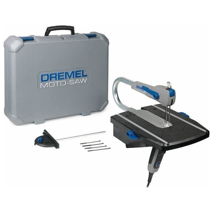 Scie a Chantourner DREMEL MS20 - Compacte et Pratique pour Coupes de Précision dans Différents Matériaux