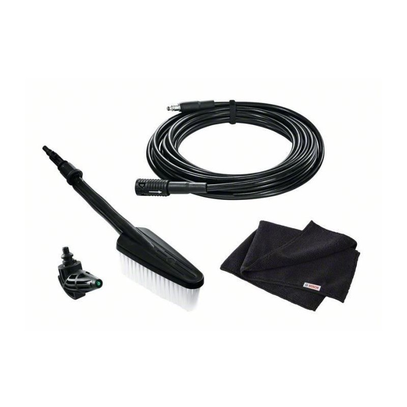Kit de nettoyage voiture pour nettoyeurs haute pression BOSCH - Brosse