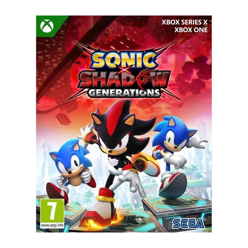 Sonic X Shadow Generations - Jeu Xbox Series X Sonic X Shadow Generations - Jeu Xbox Series X
