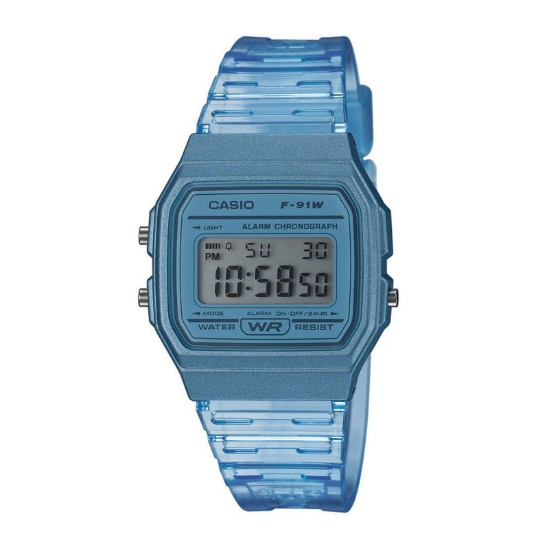 CASIO Collection Montre F-91WS-2EF chrono, alarme, calendrier auto CASIO Collection Montre F-91WS-2EF chrono, alarme, calendrier auto