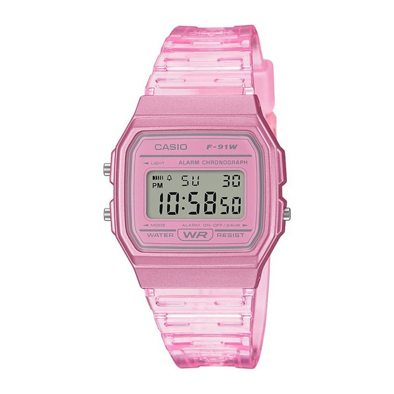 CASIO Collection Montre F-91WS-4EF chrono, alrame, calendrier auto CASIO Collection Montre F-91WS-4EF chrono, alrame, calendrier auto