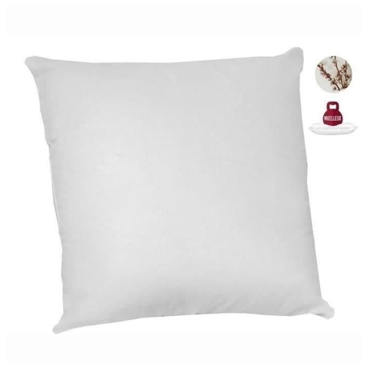 Oreiller Bio' Mouv - 60 x 60 cm - 100% coton Bio - ABEIL Oreiller Bio' Mouv - 60 x 60 cm - 100% coton Bio - ABEIL