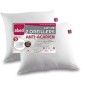 Lot de 2 oreillers anti-acariens - 60 x 60 cm - 100% coton traité Biome - ABEIL Lot de 2 oreillers anti-acariens - 60 x 60 cm - 100% coton traité Biome - ABEIL