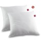 Lot de 2 oreillers anti-acariens - 60 x 60 cm - 100% coton traité Biome - ABEIL Lot de 2 oreillers anti-acariens - 60 x 60 cm - 100% coton traité Biome - ABEIL