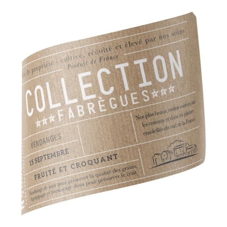 Fabregues Collection Hérault - Vin rosé du Languedoc Roussillon 2024