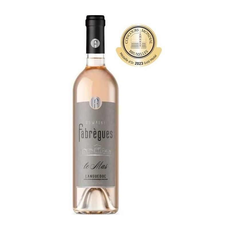 Domaine de Fabregues Le Mas Languedoc - Vin rosé de Languedoc 2023 Domaine de Fabregues Le Mas Languedoc - Vin rosé de Languedoc 2023