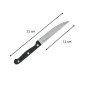 Lot de 4 couteaux a steak - NIROSTA - 21 cm