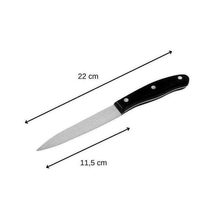 Ensemble de 4 couteaux de cuisine - NIROSTA - 20, 22, 26 et 31 cm Ensemble de 4 couteaux de cuisine - NIROSTA - 20, 22, 26 et 31 cm
