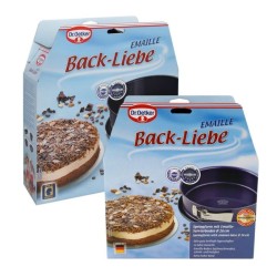 Ensemble de moule a manqué a charniere - DR oeTKER - Back Liebe - 26