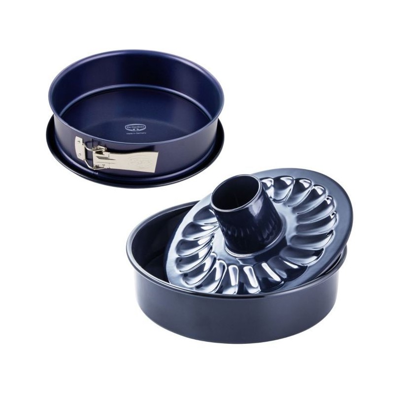 Moule a charniere et moule a savarin fond amovible - DR oeTKER - Back Moule a charniere et moule a savarin fond amovible - DR oeTKER - Back