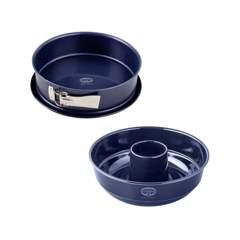 Set de moule a charniere 26 cm et moule a savarin - DR oeTKER - Back L Set de moule a charniere 26 cm et moule a savarin - DR oeTKER - Back L
