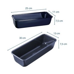 Set de 2 moules a cakes - DR oeTKER - Back Liebe - 25 et 30 cm
