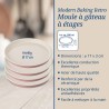 Set de 2 moules a manqué et moules pour layer cake - DR oeTKER - Rét