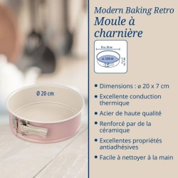 Set de 2 moules a manqué et moules pour layer cake - DR oeTKER - Rét