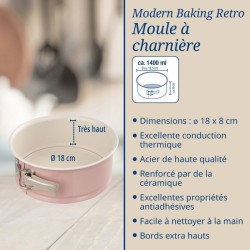 Set de 2 moules a manqué et moules pour layer cake - DR oeTKER - Rét