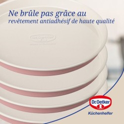 Set de 2 moules a manqué et moules pour layer cake - DR oeTKER - Rét