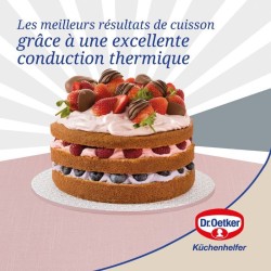 Set de 2 moules a manqué et moules pour layer cake - DR oeTKER - Rét