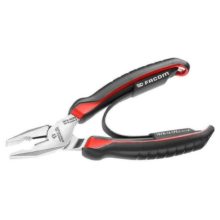 Pince Universelle - FACOM - 187A.16CPEPB - Universelle - Rouge - 160 mm