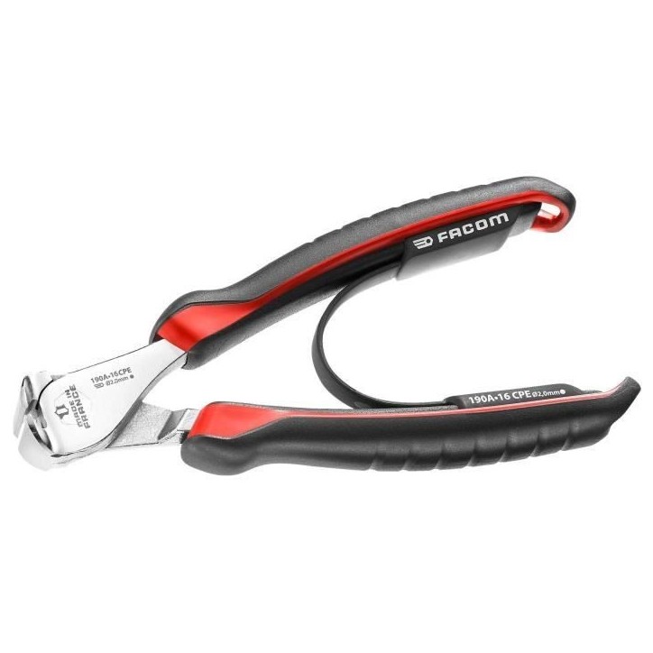 Pince coupante - FACOM - 190A.16CPEPB - Devant haute performance Corde a piano - 160 mm