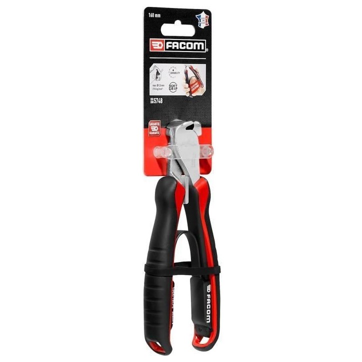 Pince coupante - FACOM - 190A.16CPEPB - Devant haute performance Corde a piano - 160 mm