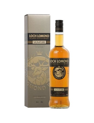Whisky Loch Lomond Signature - Blended whisky - Ecosse - 40%vol - 70cl sous étui
