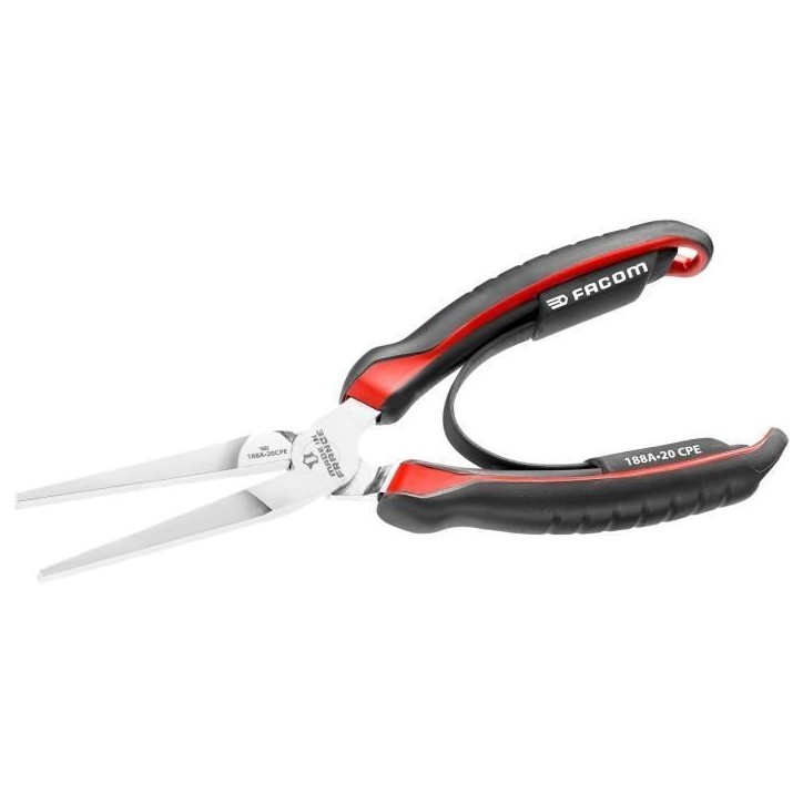 Pince a becs - FACOM - 188A.20CPEPB - Plats - Effilé - 200 mm Pince a becs - FACOM - 188A.20CPEPB - Plats - Effilé - 200 mm