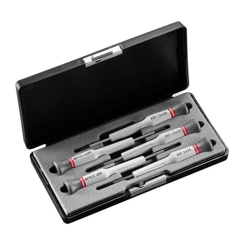 Jeu de 5 tournevis de precision microtech - FACOM - AEF.J1PB Jeu de 5 tournevis de precision microtech - FACOM - AEF.J1PB