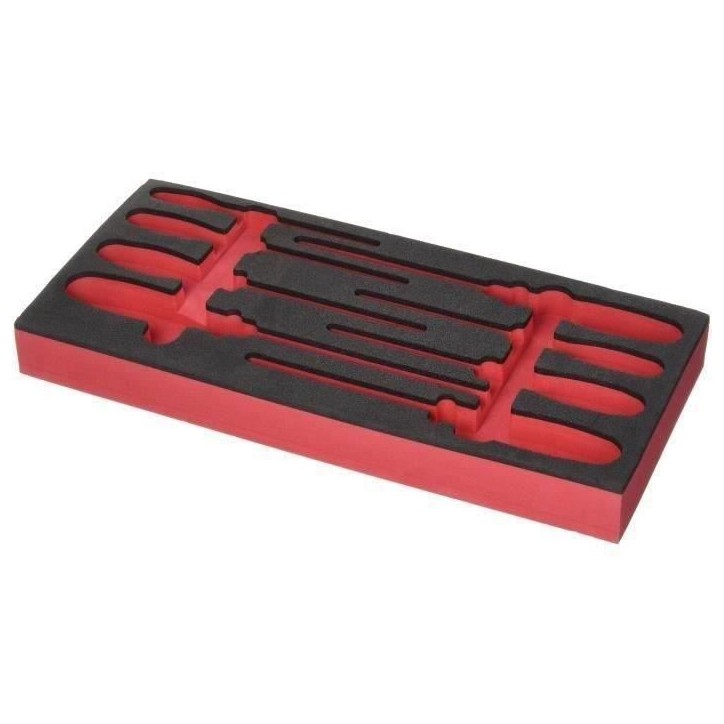 Plateau mousse - FACOM - PM.MODA1 - 8 tournevis protwist - Compatible MODM.A1 - Noir Plateau mousse - FACOM - PM.MODA1 - 8 tournevis protwist - Compatible MODM.A1 - Noir