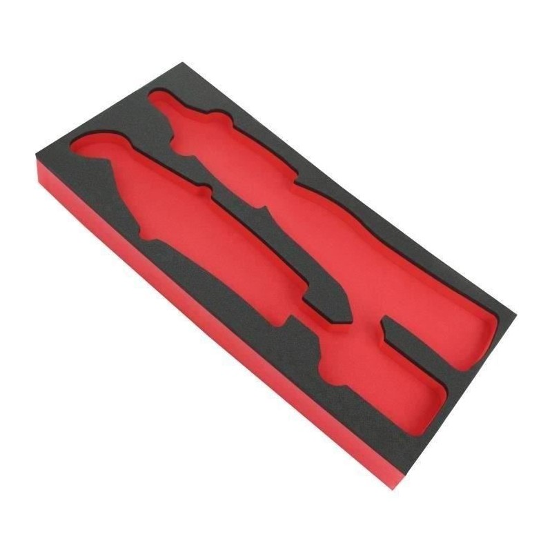 Plateau mousse vide pour 4 pinces FACOM - MODM.CPE1 - PM.MODCPE1 (Modu Plateau mousse vide pour 4 pinces FACOM - MODM.CPE1 - PM.MODCPE1 (Modu